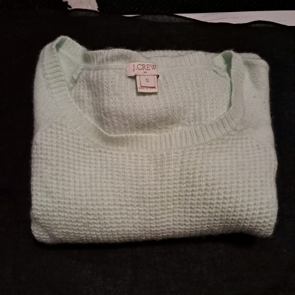 J.Crew Mint Green Sweater